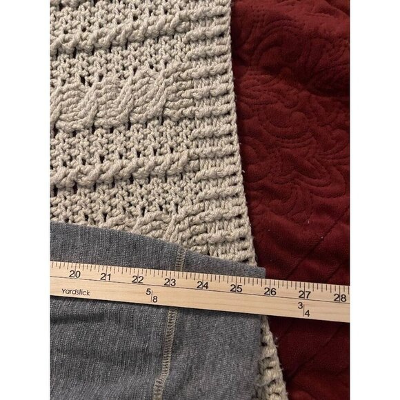 American Eagle Outfitters Classic Fit Hooded Pullover Sweatshirt L Gray - Picture 11 of 12